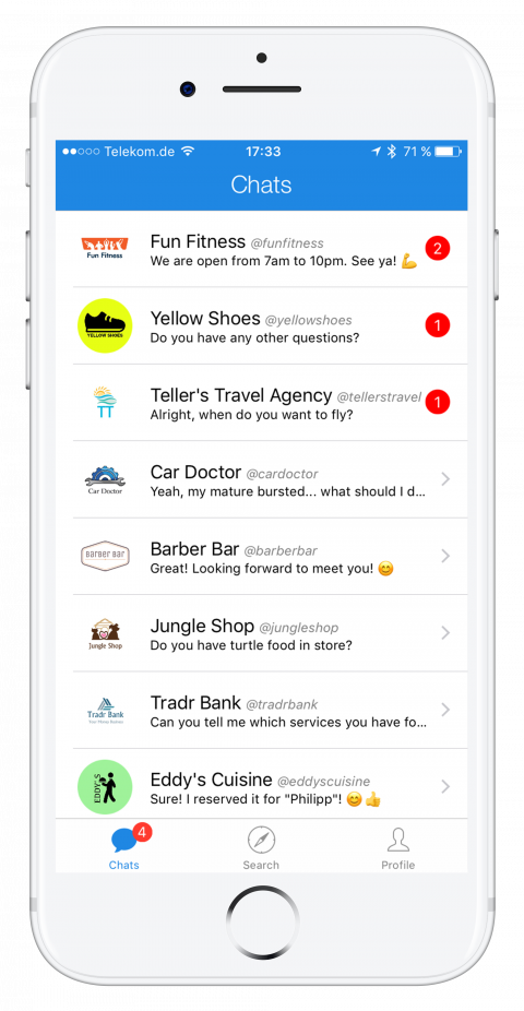 thismo messenger app for users