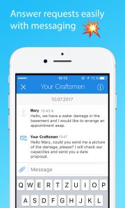 messaging a time-saver for craftsmen